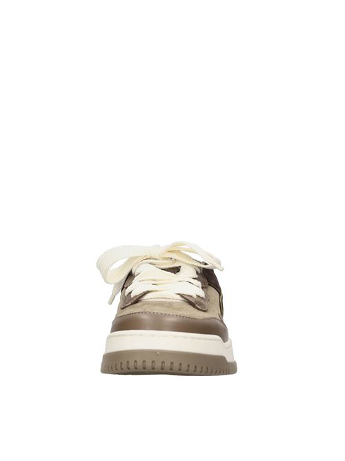 Sneakers in pelle e camoscio ANDIAFORA | MEET DREAMERFANGO-LIME